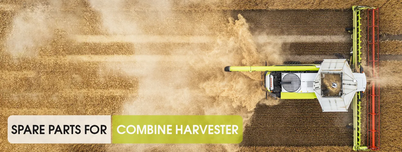 Spare parts for combines